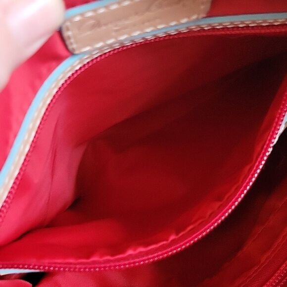 Dooney & Bourke Navy Blue Hobo Bag with Fairy Print - Picture 12 of 16